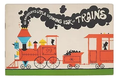 Ed Emberley's Little Drawing Book Of Trains 1973 Book Paperback 5th Printing • $10.64