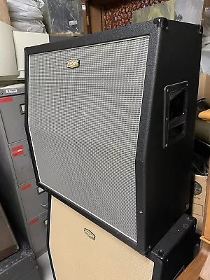 Guitar Speaker Cabinet 4 X 12 Celestion Loaded New Unused Silver Cloth Front • £225