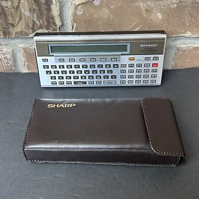 $75.59 • Buy Vintage SHARP PC-1500 Personal Computer - Programmable Calculator Works READ