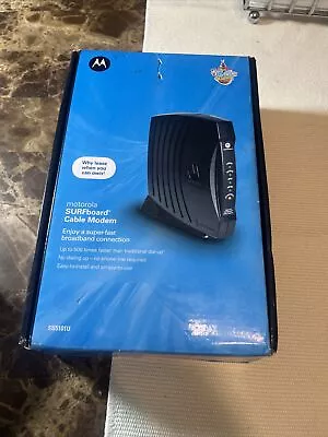 Motorola Surfboard Cable Modem And Power Supply Model SB5101 NIB! • $20