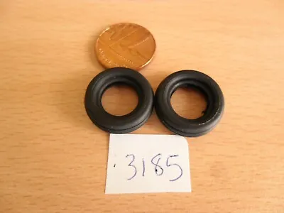 2704 Two Front Tyres /Rubbers For 3185 3187 5007 5059 Playmobil New Spares  • £2.30