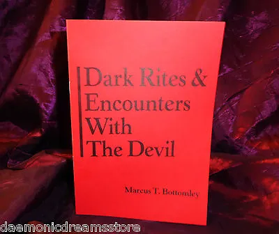 £22.95 • Buy DARK RITES & ENCOUNTERS WITH THE DEVIL Finbarr Occult Grimoire Magic Magick *