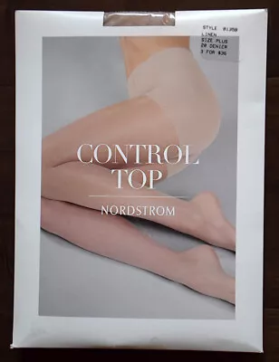 Nordstrom Control Top Pantyhose Women's Size ABC D Plus | COLORS 20 Denier • $11.39