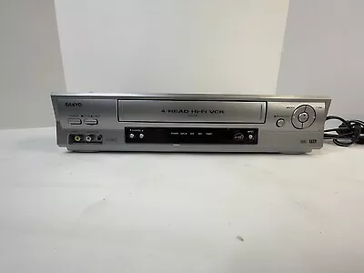 Sanyo VHS Player VWM-900 4-Head HI-FI VCR No Remote Tested & Working • $47