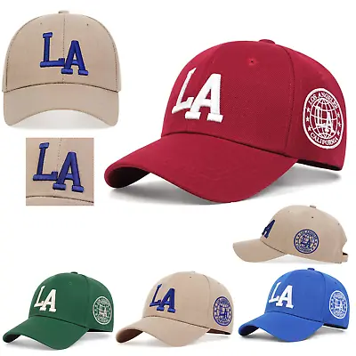 New York Los Angeles Clean Up Hat Baseball Cap Sport Men's Women's Snapback • $11.79
