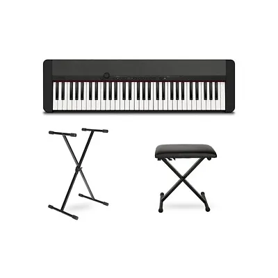 $279.99 • Buy Casio Casiotone CT-S1 Keyboard With Stand And Bench Black