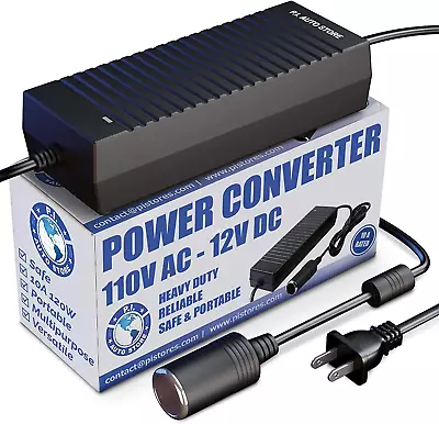 12V DC Power Converter PI Store Adapter 110V To 120V Transformer 10 Amp 12V M • $21.54