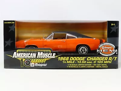 1:18 Ertl American Muscle 33013 Die-Cast 1968 Dodge Charger R/T SEALED • $119.95