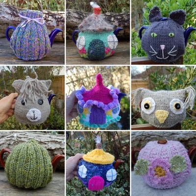 £8.50 • Buy Hand Knitted Or Crochet Tea Cosy To Fit A Small One Cup Teapot - Various Designs