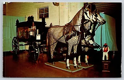 Postcard Horse Drawn Hearse 1890 Pioneer Village Minden Nebraska • $4.75