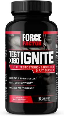 Force Factor Test X180 Ignite  60 Capsules • $23.99