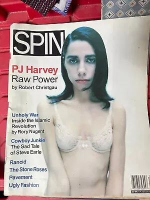 PJ HARVEY Spin Magazine: May 1995 HTF Raw Power  • $75