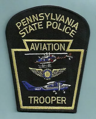 Pennsylvania State Police Aviation Division Shoulder Patch • $7.50