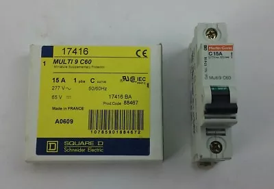 Square D Merlin Gerin 1-POLE Circuit Breaker MG 17416 (NEW IN BOX) • $19