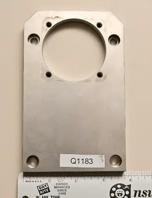 Heavy Duty 60mm Flange NEMA 23 Servo/Stepper Motor Mount 1/2  Thick Steel Plate • $59