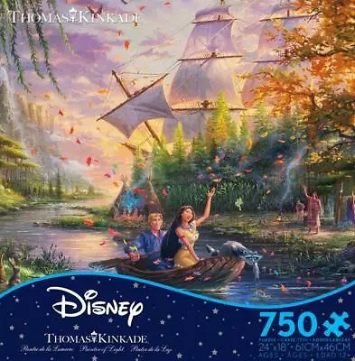 Thomas Kinkade Disney 750pc Puzzle - Pocahontas • $28