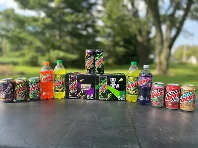 Mountain Dew Variety Soda (Overdrive Thunder Passionfruit Frenzy) Pick A Flavor • $1.25