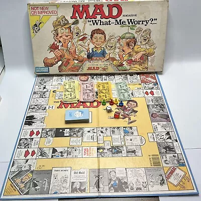 Parker Brothers *NEAR COMPLETE* The Mad Magazine Game 1979 Board Game • $12.50