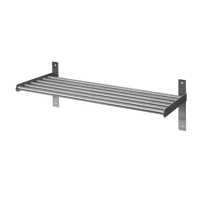  GRUNDTAL Wall Shelf Stainless Steel 60 Cmpack Of 2 • £39.99