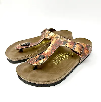 £46.01 • Buy Birkenstock Papillio Sandal Womens 41 US 10 Gizeh Birko-Flor Slide Thong Germany