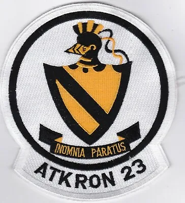 $4.99 • Buy USN NAVY Air Force Attack Squadron 23 ATKRON 23 VA-23 Black Knights Patch