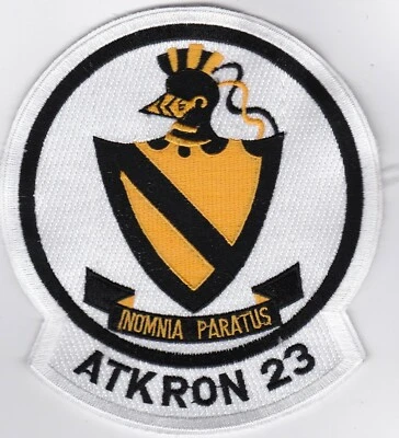 $4.99 • Buy USN NAVY Air Force Attack Squadron 23 ATKRON 23 VA-23 Black Knights Patch