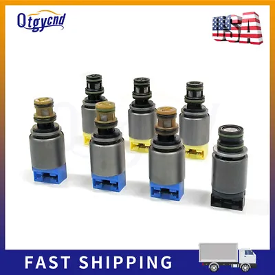 7x 6HP19 6HP26 6HP32 TRANSMISSION SOLENOID KIT SET FOR BMW X3 X5 AUDI A6 A8 Q7 • $67.20