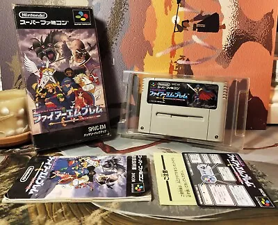 Fire Emblem Mystery Of The Emblem Nintendo Super Famicon SNES NTSC-JPN CIB • $33