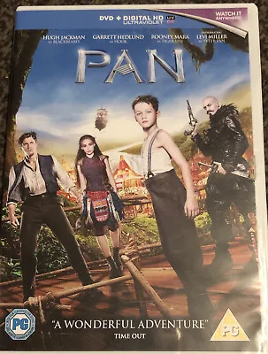 Pan (DVD 2015)  Adventure Dvd On Line Code Has Expired • £1.99