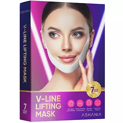 Ashania Double Chin Reducer V Line Lifting Face Mask Double Chin Eliminator S... • $11.25