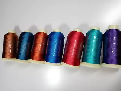 Lot Of 7 Spools Machine Embroidery Thread-NEW • $12.75