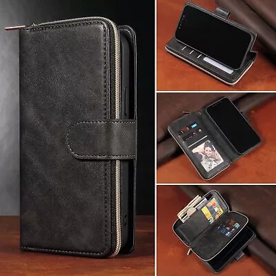 For IPhone 15 14 13 12 11 Plus/Pro/Max XS SE/8/7 Wallet Case Leather Flip Cover • $18.99