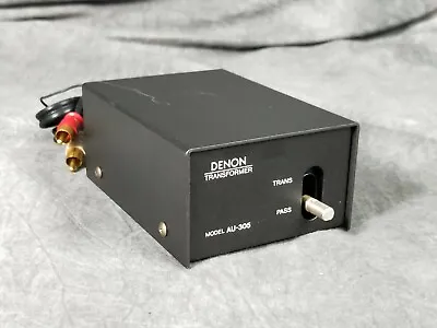 Denon AU-305 Step Up Transformer For MC Moving Coil  Phono Cartridge  • $165