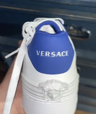 Versace Sneaker Persian Blue. US 10.5 • $400