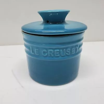 Le Creuset Ceramic Butter Bell Crock Caribbean Blue • $11