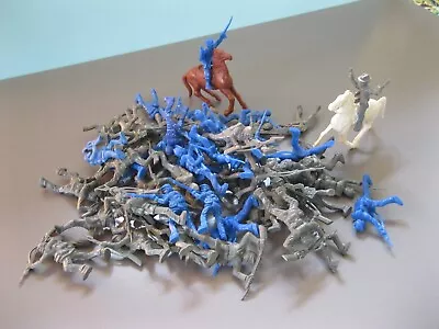 Large Lot Of Superior T. Cohn Lido Civil War Playset Blue And Gray Soldiers  • $39.77