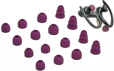 16 Pcs VIOLET Earbuds Eargels For Beats Powerbeats-PRO Multi-sizes S/M/L/Layer • $8.65