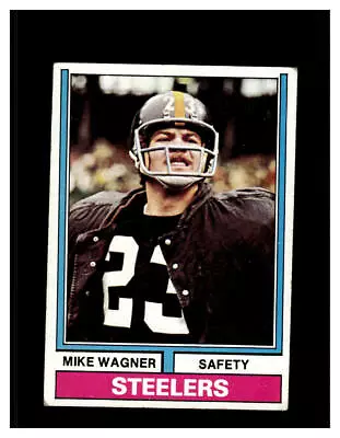 Pittsburgh Steelers Mike Wagner Topps Football Excellent • $1