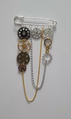 Steampunk Kilt Pin / Brooch • $7.57