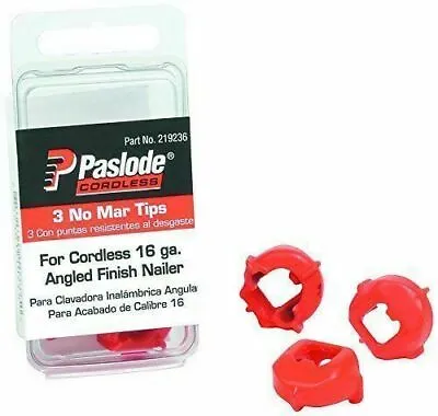 Paslode Part # 219236  No-Mar Tips 16 Ga. Trim Tools 3-pack • $12.89
