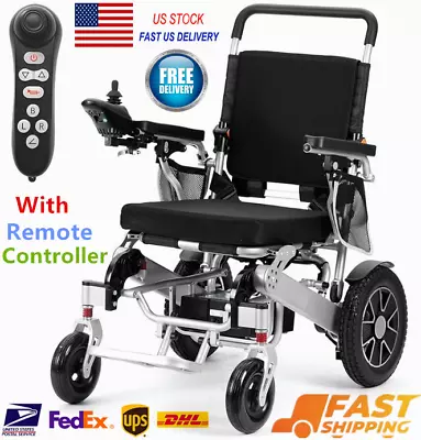 Power Electric Wheelchair Mobility Aid Motorized Wheel Chair Folding Lightweight • $800.09