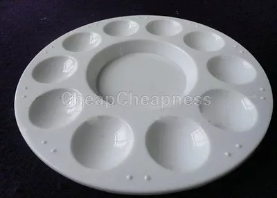 £2.82 • Buy Useful Artist Painting Pallet Plastic Round Palette Paint Wholesale Crafts AH KP