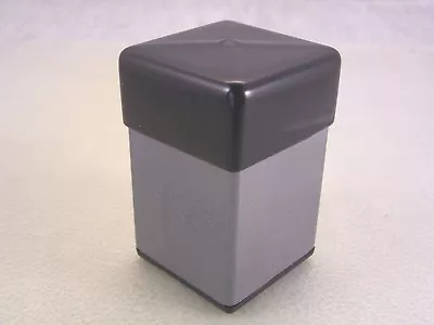 BLACK VINYL Square Cap Covers The End Of A 2-1/2  Square Tube • $2.50