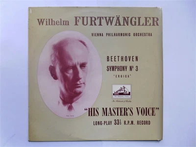 £119.45 • Buy Wilhelm Furtwangler Beethoven Symphony No 3 LP HMV ALP1060 EX+/VG 1950s Red Gold
