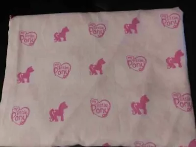 MY LITTLE PONY Crib Toddler Flat/Fitted Sheet Pink Silhouettes FREE SHIPPING! • $19.88