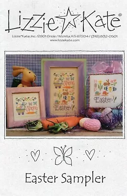 Lizzie Kate  Easter Sampler  Cross Stitch Chart - # 111 (2004) • £6.95