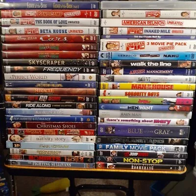 ***Newly Added Lot Of Comedy/Musical/Sports/Drama DVD's Buy 6 Get 5 Free • $4