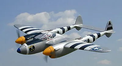 P-38 P38 Mama's Boy Lightning Wood Model Plane - BIG - Free Shipping • $215