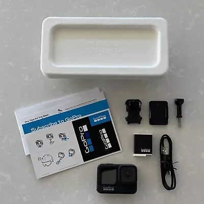 GoPro HERO9 Action Camera + Enduro Battery + 128GB Sandisk + Mount • $62