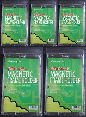 (5) Guardhouse One Touch Magnetic Frame Holder Current Comic Book Wall Hanging • $64.99